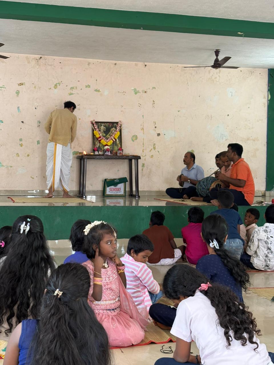 Community gathering for Pongal