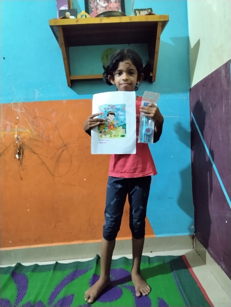 Injabakkam cultural coloring event